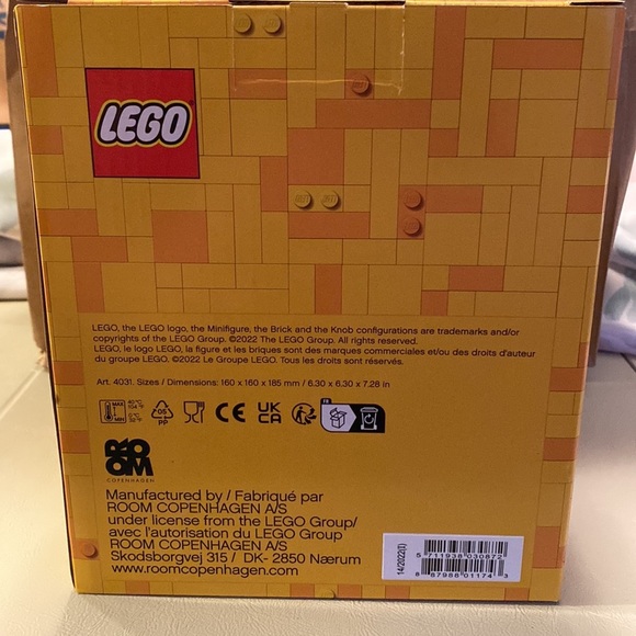 Lego Skeleton Storage Head Small - Picture 2 of 3